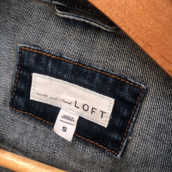 LOFT Jean jacket EUC - Picture 2 of 4